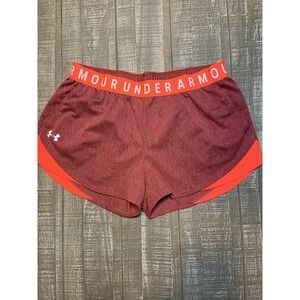 Under Armour Women's Size Large UA Play Up TWIST Shorts 3.0 Loose‎ Sport Running